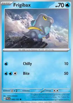 Frigibax - Paldea Evolved (Common) [PAL-058] Hoofdafbeelding
