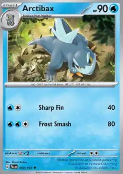 Arctibax - Paldea Evolved (Uncommon) [PAL-059] Hover Image