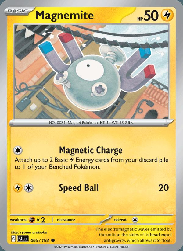 Magnemite - Paldea Evolved (Common) [PAL-065] Main image