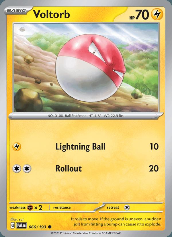 Voltorb - Paldea Evolved (Common) [PAL-066] Main image