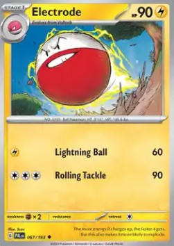 Electrode - Paldea Evolved (Uncommon) [PAL-067] Hover Image