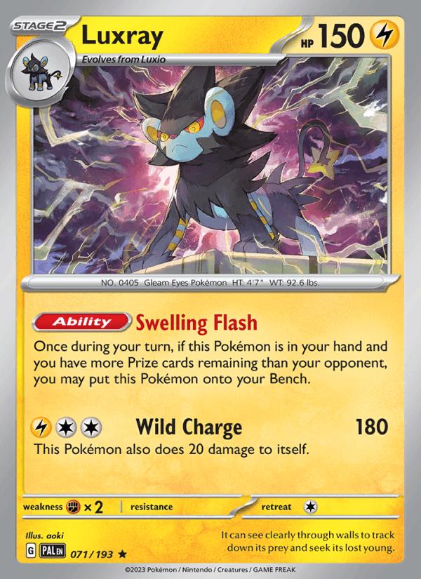 Luxray - Paldea Evolved (Rare) [PAL-071] Hoofdafbeelding