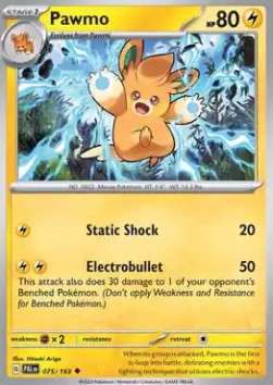Pawmo - Paldea Evolved (Uncommon) [PAL-075] Hoofdafbeelding