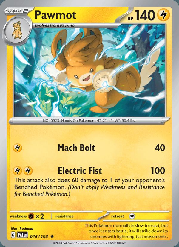 Pawmot - Paldea Evolved (Rare) [PAL-076] Hoofdafbeelding