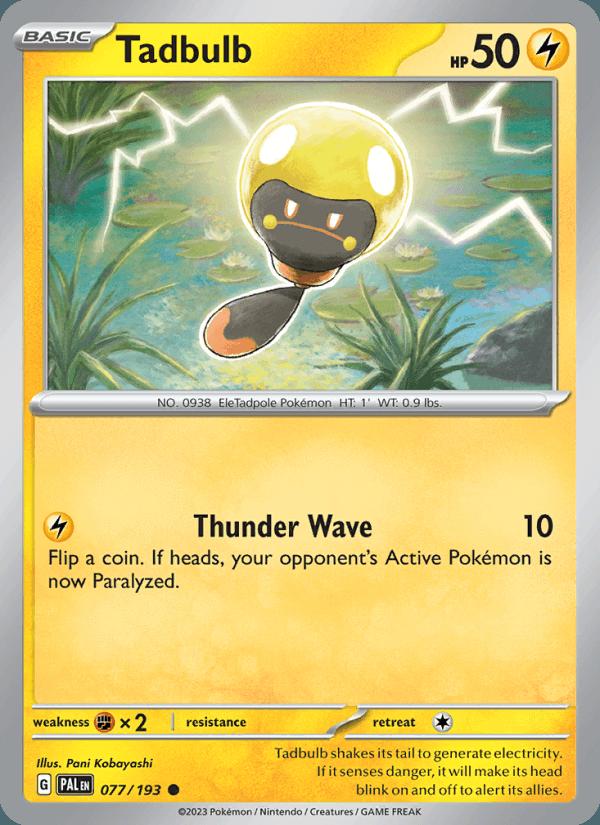 Tadbulb - Paldea Evolved (Common) [PAL-077] Main image