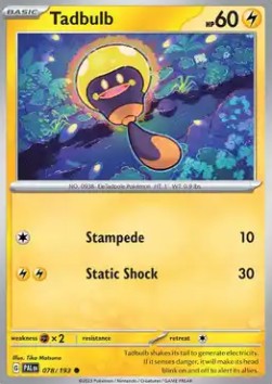 Tadbulb - Paldea Evolved (Common) [PAL-078] Immagine principale del prodotto