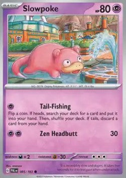 Slowpoke - Paldea Evolved (Common) [PAL-085] Hauptbild