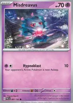 Misdreavus - Paldea Evolved (Common) [PAL-087] Hoofdafbeelding