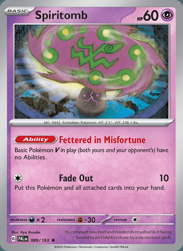 Spiritomb - Paldea Evolved (Rare) [PAL-089] Hauptbild
