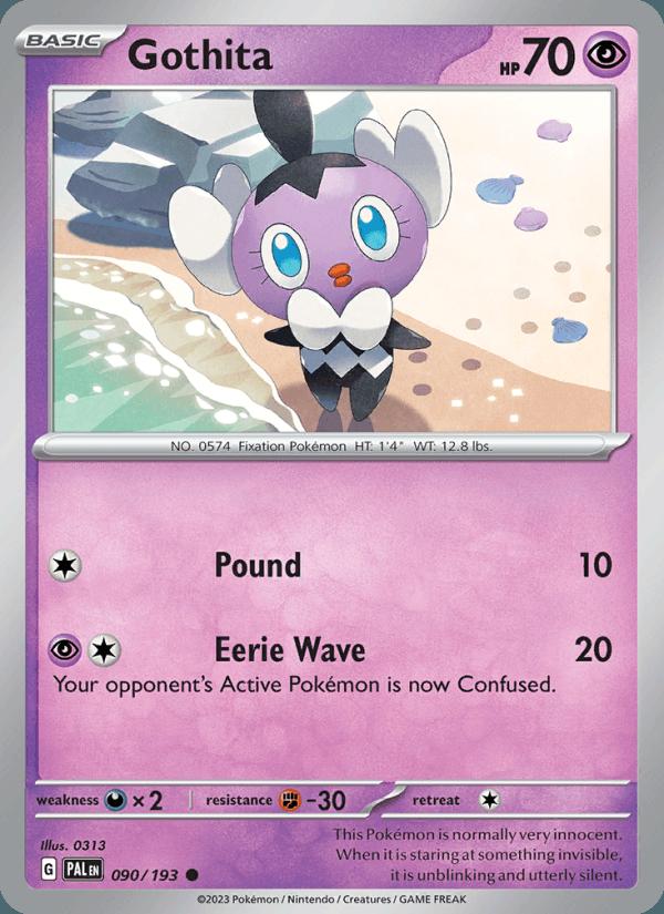 Gothita - Paldea Evolved (Common) [PAL-090] Image principale du produit