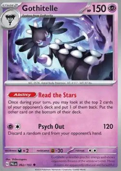 Gothitelle - Paldea Evolved (Uncommon) [PAL-092] Hoofdafbeelding