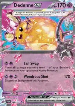 Dedenne ex - Paldea Evolved (Double Rare) [PAL-093] Imagen principal del producto