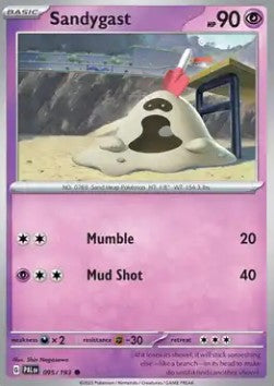 Sandygast - Paldea Evolved (Common) [PAL-095] Hoofdafbeelding