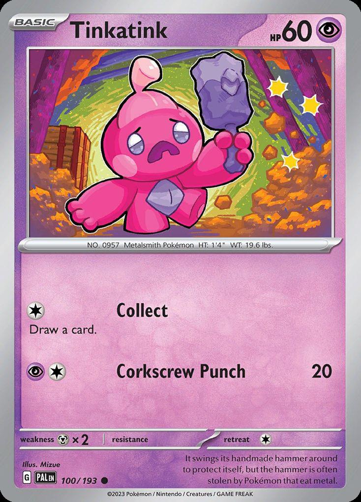 Tinkatink - Paldea Evolved (Common) [PAL-100] Image principale du produit