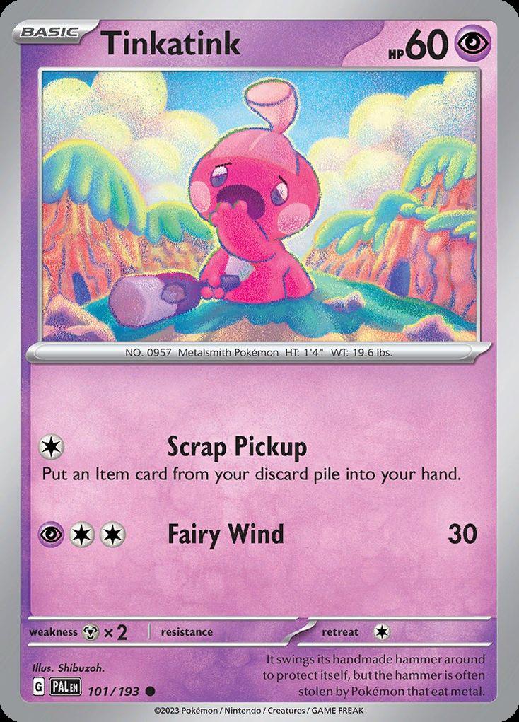 Tinkatink - Paldea Evolved (Common) [PAL-101] Image principale du produit