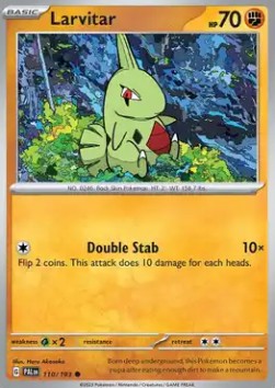 Larvitar - Paldea Evolved (Common) [PAL-110] Hauptbild