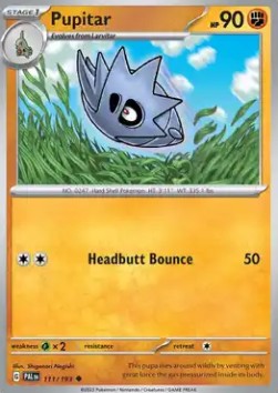 Pupitar - Paldea Evolved (Uncommon) [PAL-111] Hoofdafbeelding