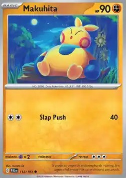 Makuhita - Paldea Evolved (Common) [PAL-112] Hoofdafbeelding