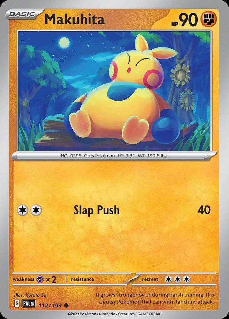 Makuhita - Paldea Evolved (Common) [PAL-112] Image principale du produit