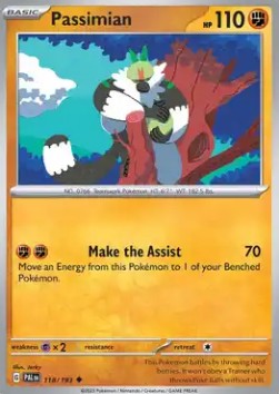 Passimian - Paldea Evolved (Uncommon) [PAL-118] Hoofdafbeelding