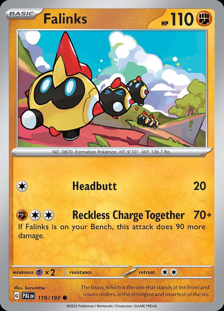 Falinks - Paldea Evolved (Common) [PAL-119] Main image