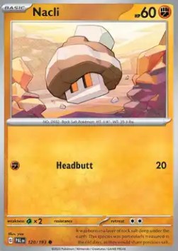 Nacli - Paldea Evolved (Common) [PAL-120] Hover Image