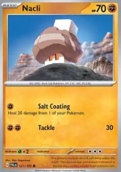 Nacli - Paldea Evolved (Common) [PAL-121] Hover Image