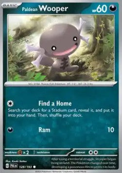 Paldean Wooper - Paldea Evolved (Common) [PAL-128] Hoofdafbeelding