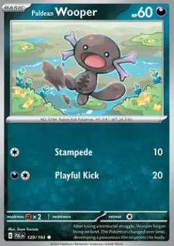 Paldean Wooper - Paldea Evolved (Common) [PAL-129] Hoofdafbeelding