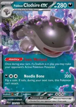 Paldean Clodsire ex - Paldea Evolved (Double Rare) [PAL-130] Hoofdafbeelding