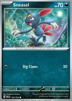 Sneasel - Paldea Evolved (Common) [PAL-133] Hauptbild