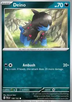 Deino - Paldea Evolved (Common) [PAL-138] Imagen principal del producto