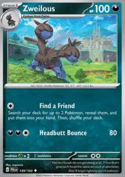 Zweilous - Paldea Evolved (Uncommon) [PAL-139] Imagen principal del producto