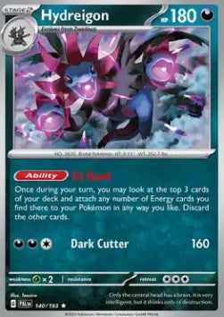 Hydreigon - Paldea Evolved (Rare) [PAL-140] Hauptbild