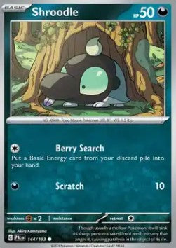 Shroodle - Paldea Evolved (Common) [PAL-144] Hover Image