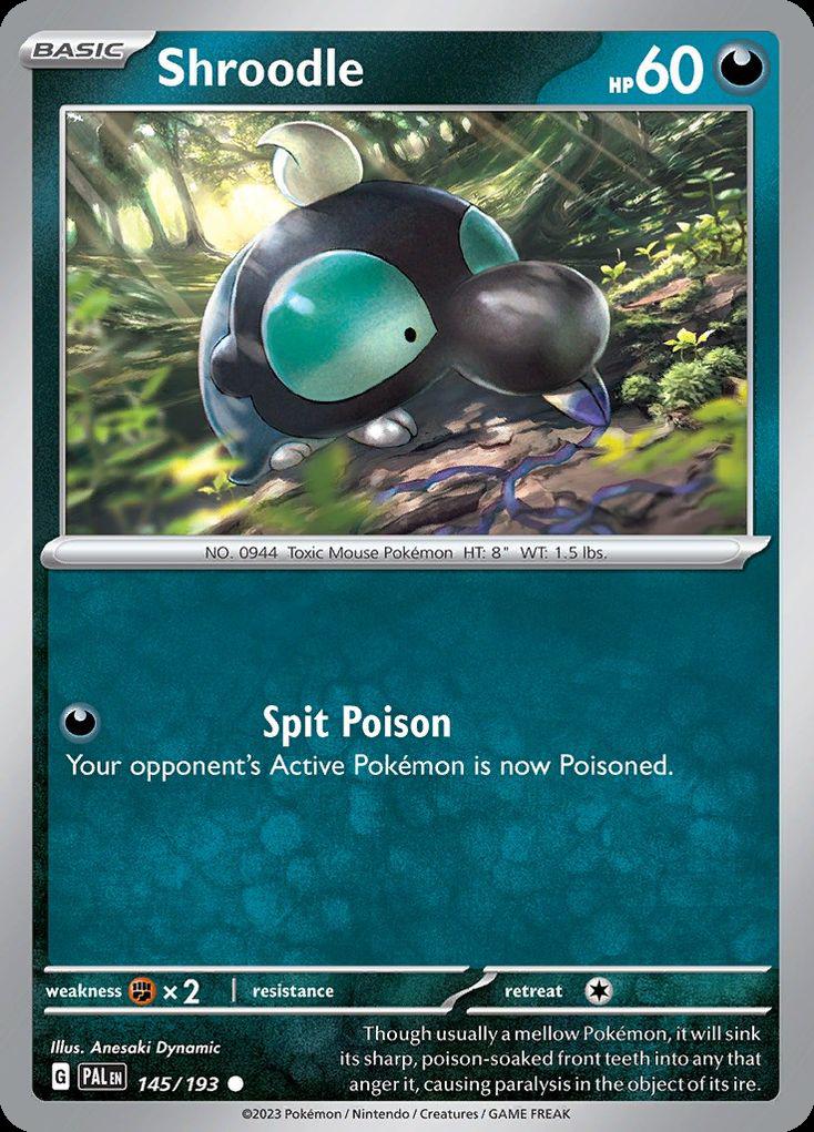 Shroodle - Paldea Evolved (Common) [PAL-145] Image principale du produit