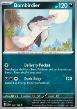 Bombirdier - Paldea Evolved (Uncommon) [PAL-147] Hover Image