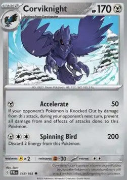 Corviknight - Paldea Evolved (Uncommon) [PAL-148] Hover Image