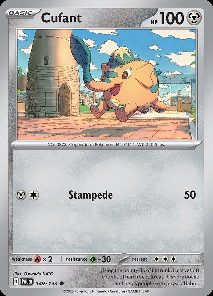 Cufant - Paldea Evolved (Common) [PAL-149] Main image