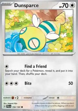 Dunsparce - Paldea Evolved (Common) [PAL-156] Imagen principal del producto