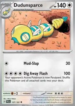 Dudunsparce - Paldea Evolved (Uncommon) [PAL-157] Imagen principal del producto