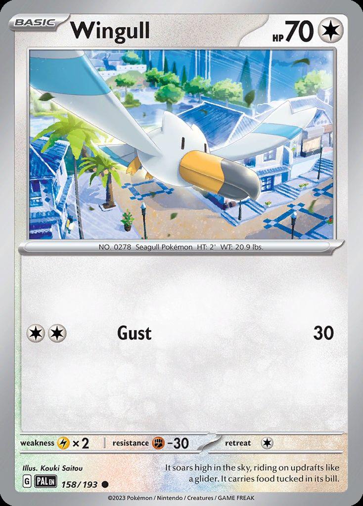 Wingull - Paldea Evolved (Common) [PAL-158] Hoofdafbeelding