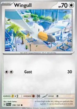 Wingull - Paldea Evolved (Common) [PAL-158] Hover Image