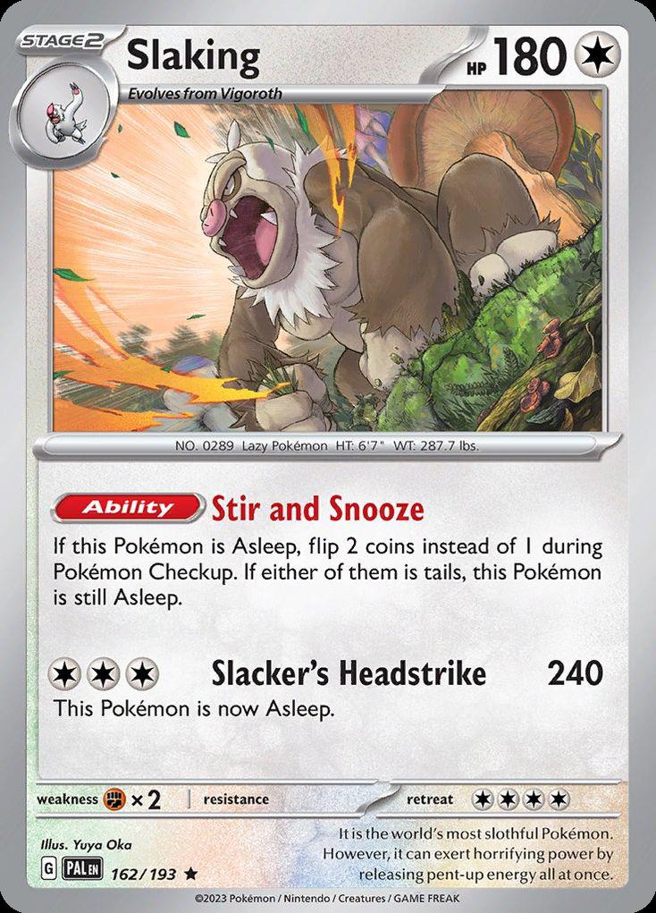 Slaking - Paldea Evolved (Rare) [PAL-162] Hoofdafbeelding