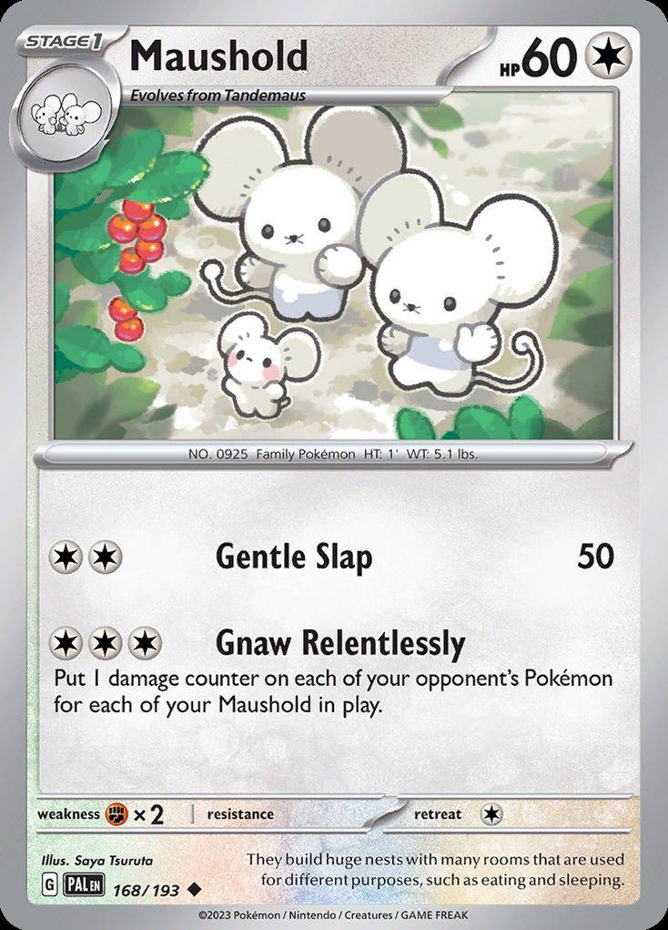 Maushold - Paldea Evolved (Uncommon) [PAL-168] Image principale du produit