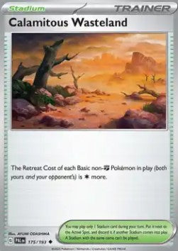 Calamitous Wasteland - Paldea Evolved (Uncommon) [PAL-175] Imagen principal del producto