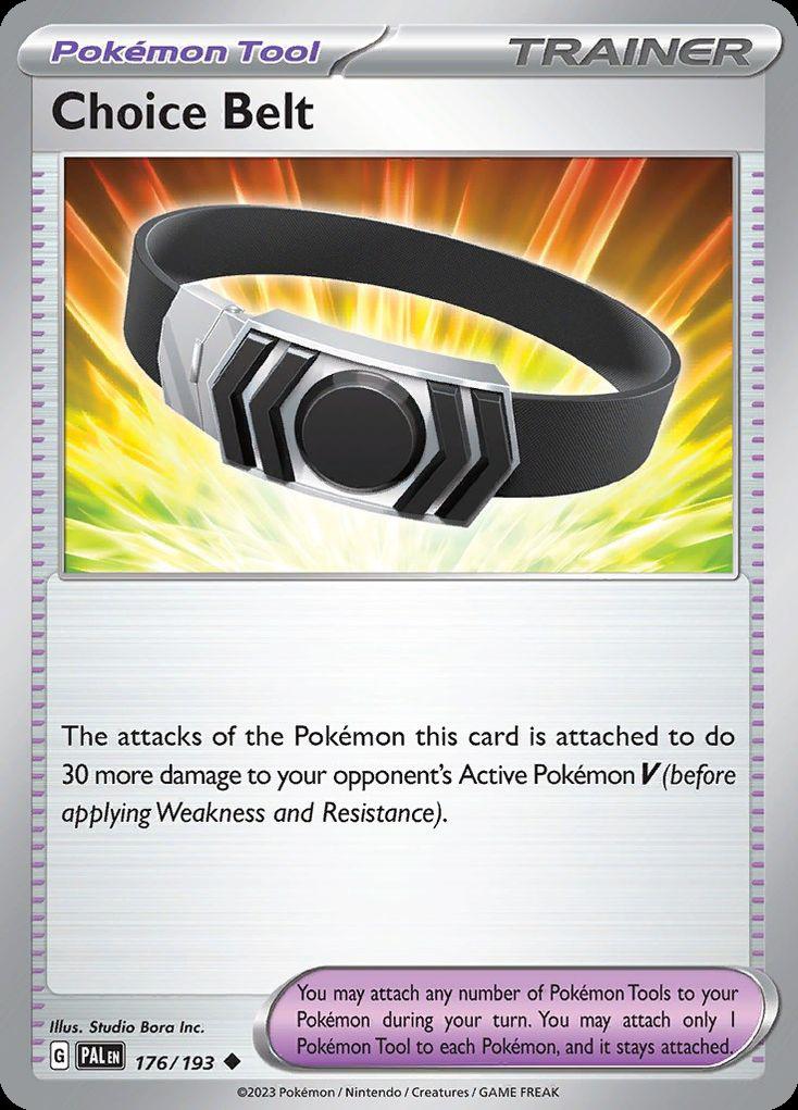 Choice Belt - Paldea Evolved (Uncommon) [PAL-176] Main image