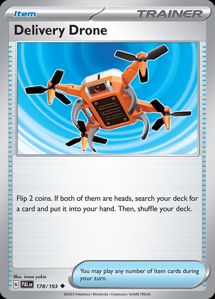 Delivery Drone - Paldea Evolved (Uncommon) [PAL-178] Main image