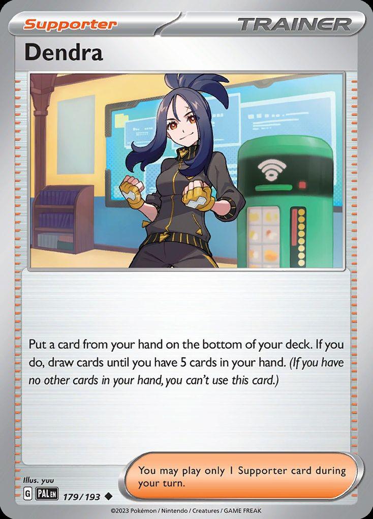 Dendra - Paldea Evolved (Uncommon) [PAL-179] Main image