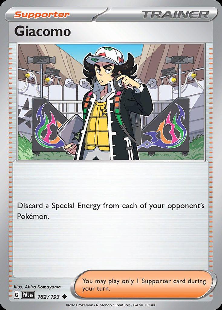 Giacomo - Paldea Evolved (Uncommon) [PAL-182] Main image
